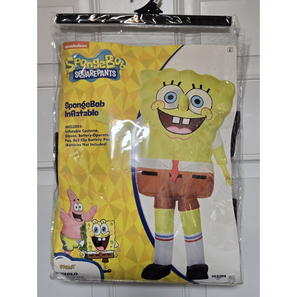 Spirit SpongeBob Inflatable Costume - Yellow and Brown